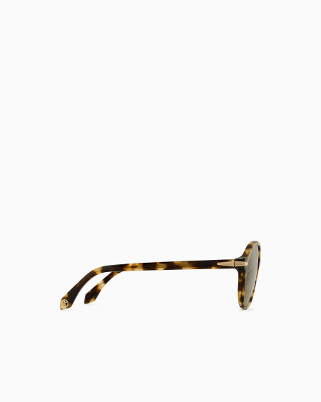 A|x Armani Exchange Men’s Round Sunglasses