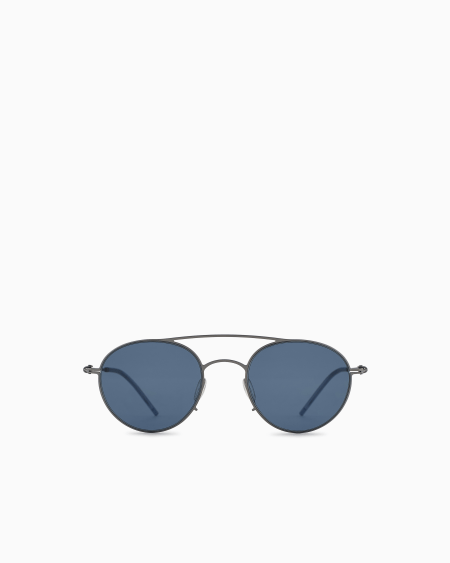 a|x armani exchange Men’s round sunglasses