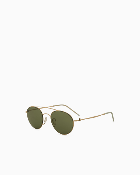 A|x Armani Exchange Men’s Round Sunglasses