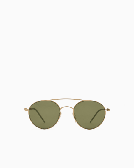 a|x armani exchange Men’s round sunglasses