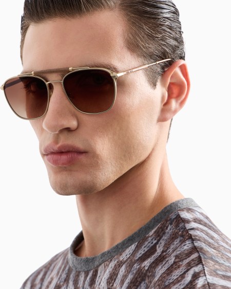 A|x Armani Exchange Men’s Square Sunglasses
