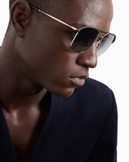 A|x Armani Exchange Men’s Square Sunglasses