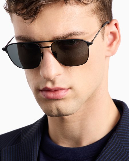 A|x Armani Exchange Men’s Square Sunglasses