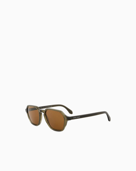 A|x Armani Exchange Men’s Square Sunglasses