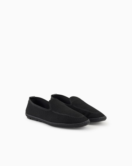 A|x Armani Exchange Mesh Loafers