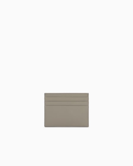 A|x Armani Exchange Nappa Leather Card Holder