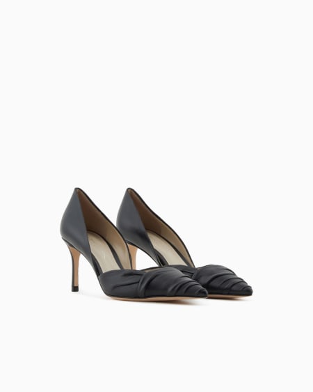 A|x Armani Exchange Nappa Leather Court Shoes