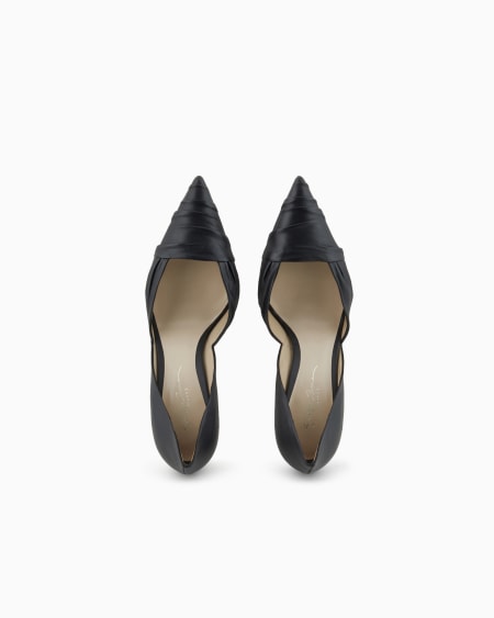 A|x Armani Exchange Nappa Leather Court Shoes