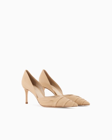 A|x Armani Exchange Nappa Leather Court Shoes