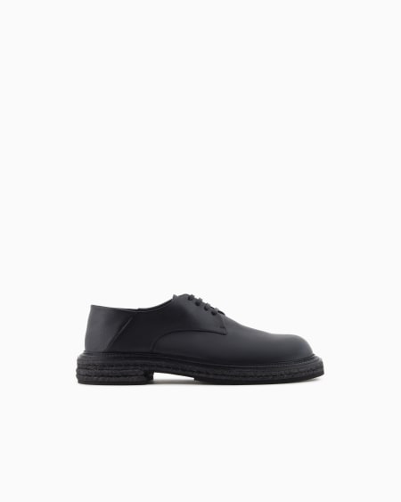a|x armani exchange Nappa-leather Derby shoes