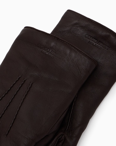 A|x Armani Exchange Nappa-leather Gloves