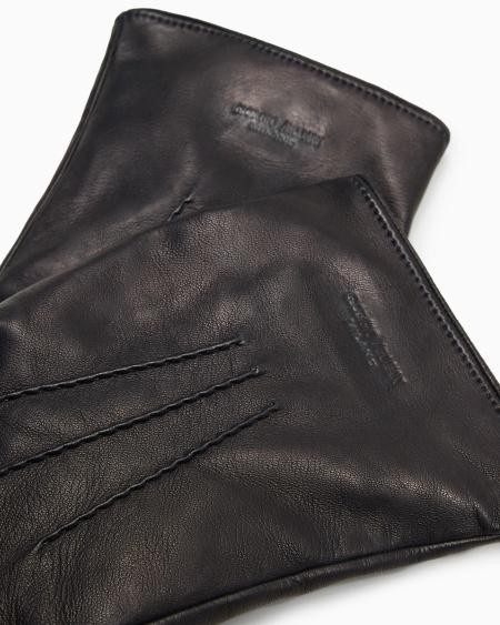 A|x Armani Exchange Nappa-leather Gloves