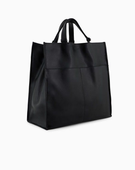 A|x Armani Exchange Nappa-leather Shopper Bag