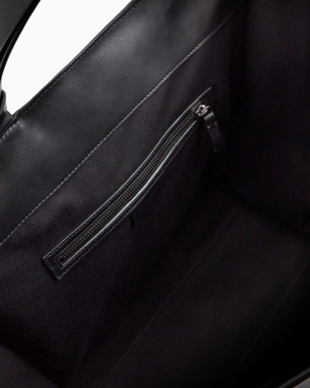 A|x Armani Exchange Nappa-leather Shopper Bag