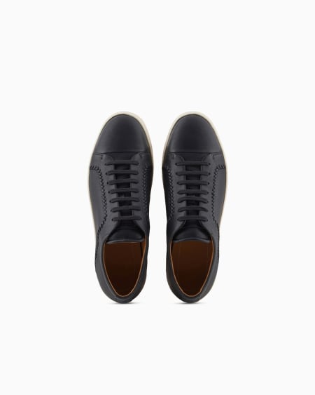 A|x Armani Exchange Nappa-leather Sneakers