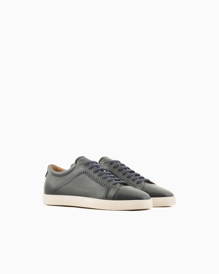 A|x Armani Exchange Nappa-leather Sneakers