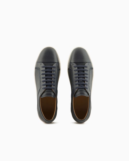 A|x Armani Exchange Nappa-leather Sneakers