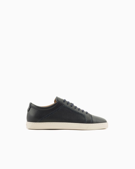 a|x armani exchange Nappa-leather sneakers