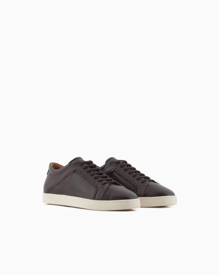 A|x Armani Exchange Nappa-leather Sneakers