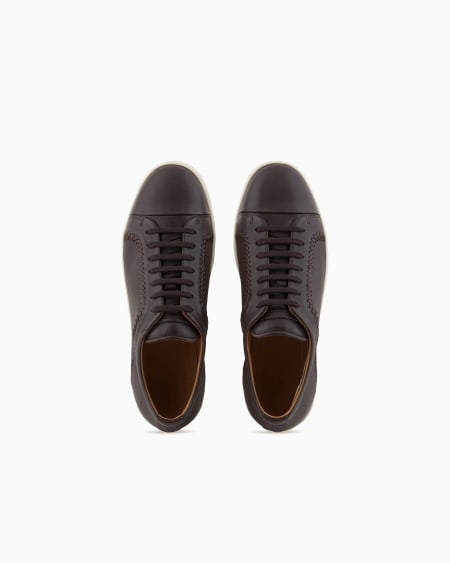 A|x Armani Exchange Nappa-leather Sneakers
