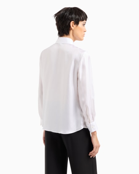 A|x Armani Exchange Organic Silk Shirt