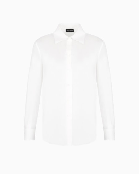 a|x armani exchange Organic silk shirt