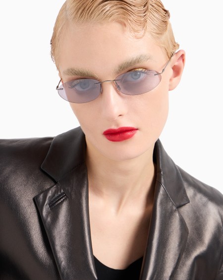 A|x Armani Exchange Oval Women’s Sunglasses