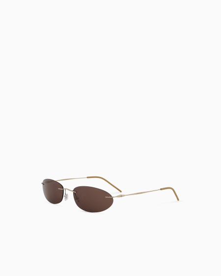 A|x Armani Exchange Oval Women’s Sunglasses