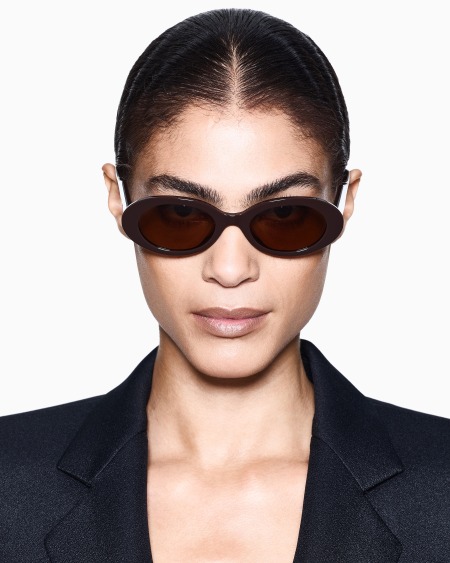 A|x Armani Exchange Oval Women’s Sunglasses