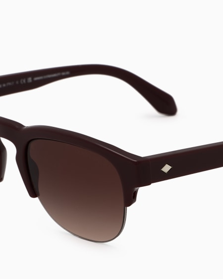 A|x Armani Exchange Panto Asian-fit Sunglasses