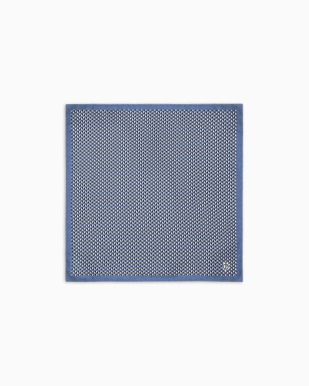 a|x armani exchange Printed silk pocket square