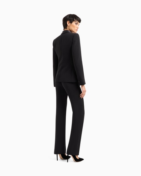 A|x Armani Exchange Pure Silk Crêpe Tuxedo
