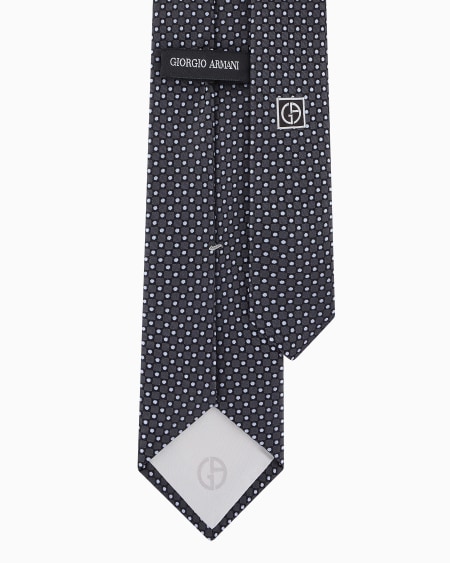 A|x Armani Exchange Pure Silk Tie