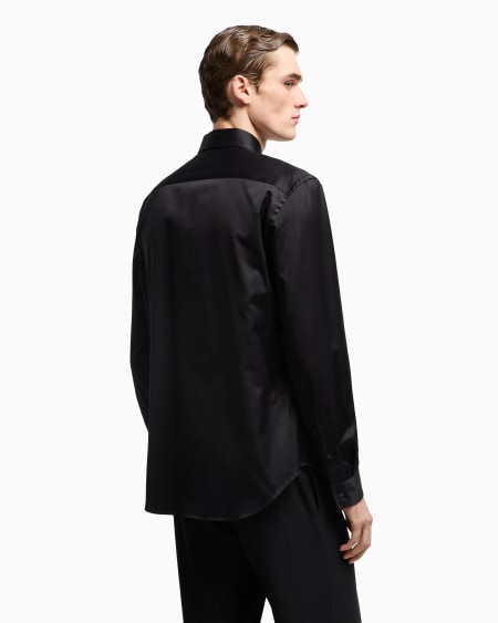 A|x Armani Exchange Regular-fit Cotton Shirt