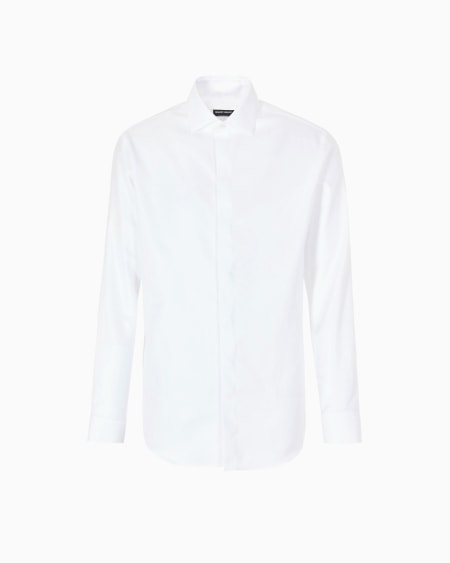 a|x armani exchange Regular-fit cotton shirt