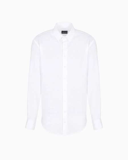 a|x armani exchange Regular-fit shirt in linen