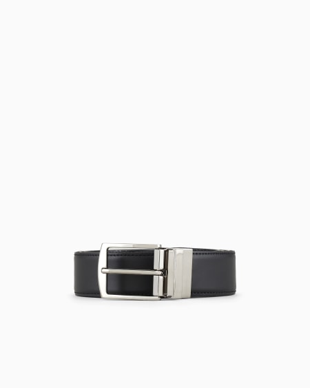 a|x armani exchange Reversible leather belt