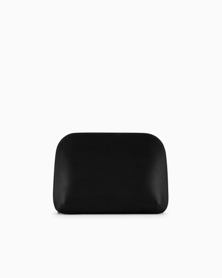 A|x Armani Exchange Satin La Prima Clutch Bag