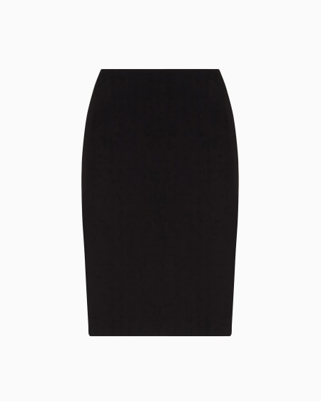 a|x armani exchange Silk cady tube skirt