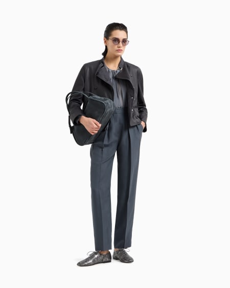 A|x Armani Exchange Silk Georgette Shirt