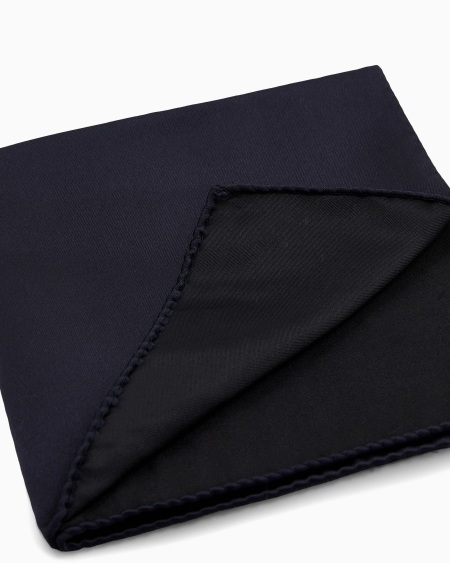A|x Armani Exchange Silk Pocket Square