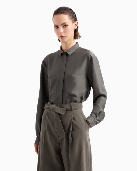 A|x Armani Exchange Silk Shirt