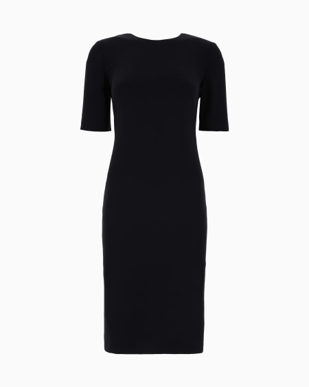 a|x armani exchange Silk tube dress