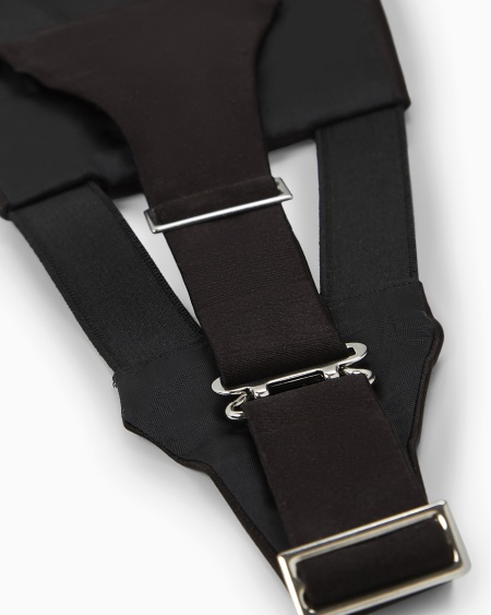 A|x Armani Exchange Silk Tuxedo Cummerbund