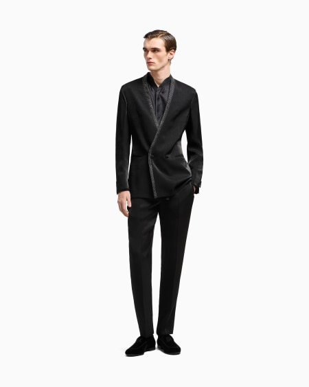 A|x Armani Exchange Silk Twill Shirt