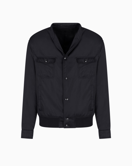 a|x armani exchange Silky technical fabric blouson