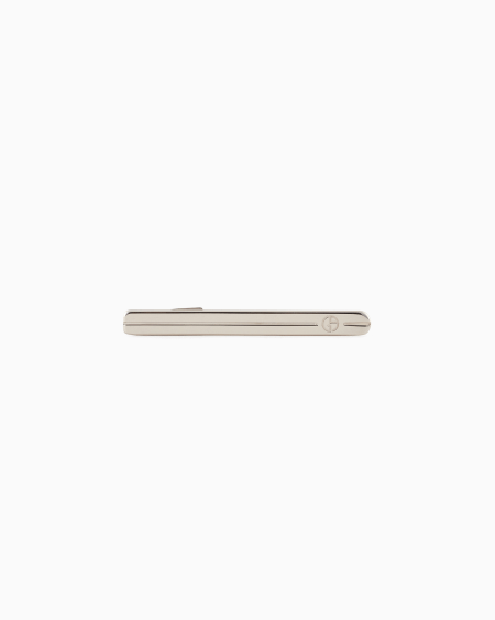 a|x armani exchange Silver tie bar