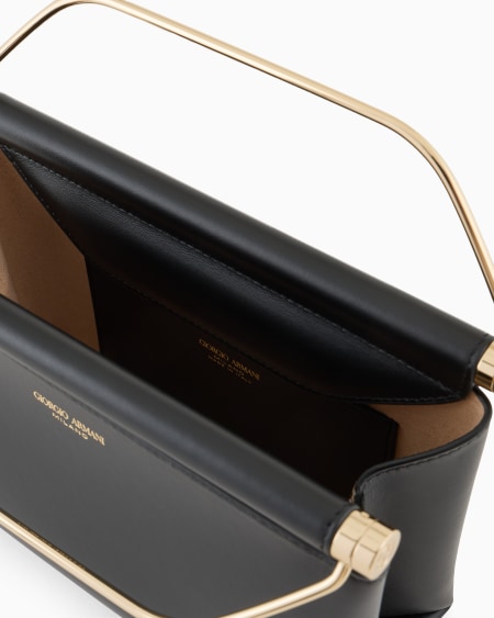 A|x Armani Exchange Small Leather Handbag