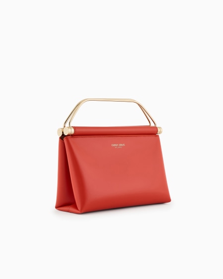 A|x Armani Exchange Small Leather Handbag