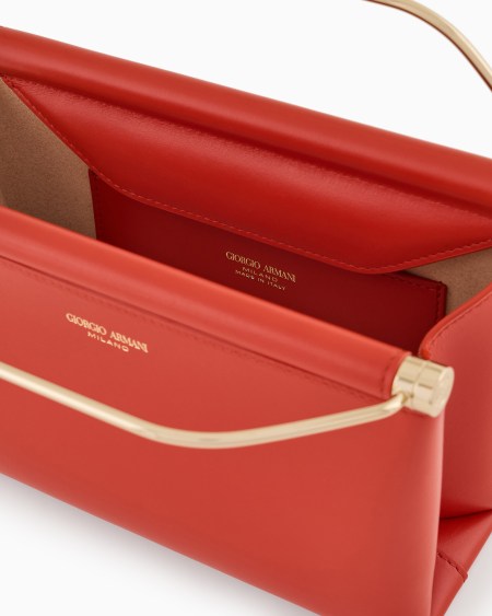 A|x Armani Exchange Small Leather Handbag